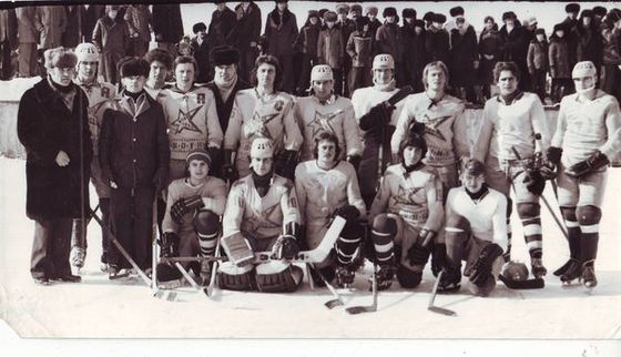 Пионеры глуховского хоккея