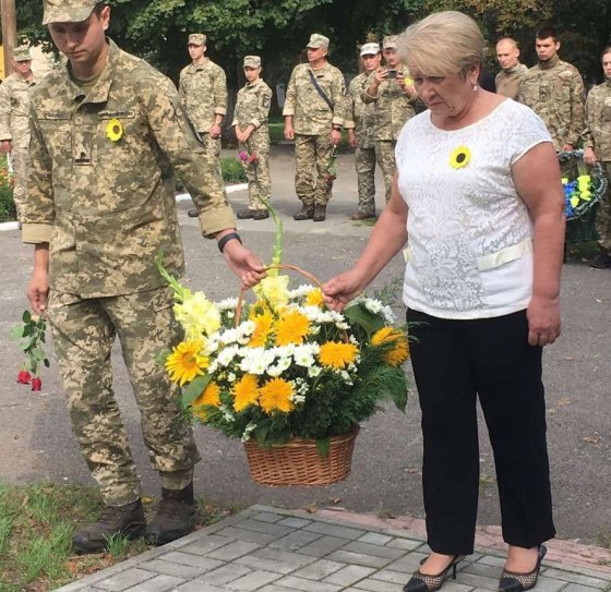                   Вшанували полеглих за Україну    