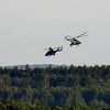 Ворожі гелікоптери обстріляли околиці Глухова