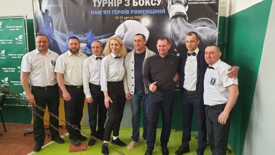 22-23 квітня в місті Ромни пройшов турнір з боксу "Пам'яті героїв Роменщини" 