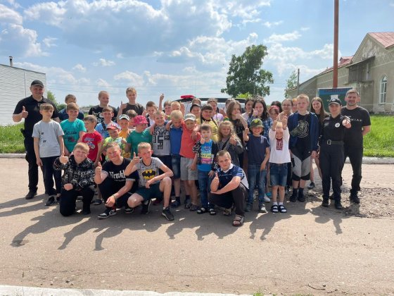 На Глухівщині поліцейські провели урок безпеки для школярів 