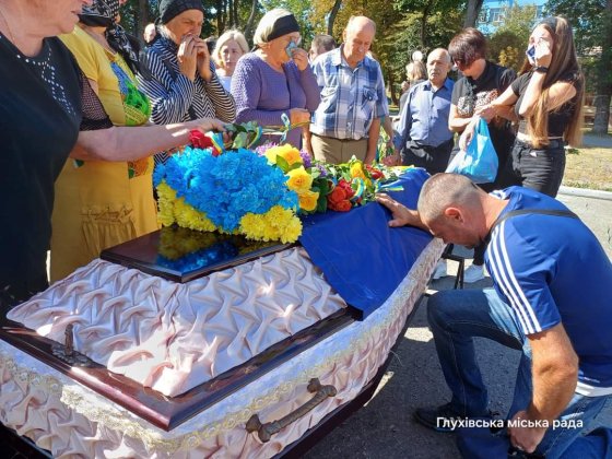 Сьогодні відбулася церемонія прощання з Героєм України, Дмитром Анатолійовичем Рябцевим (29.12.1982 - 31.08.2024). 